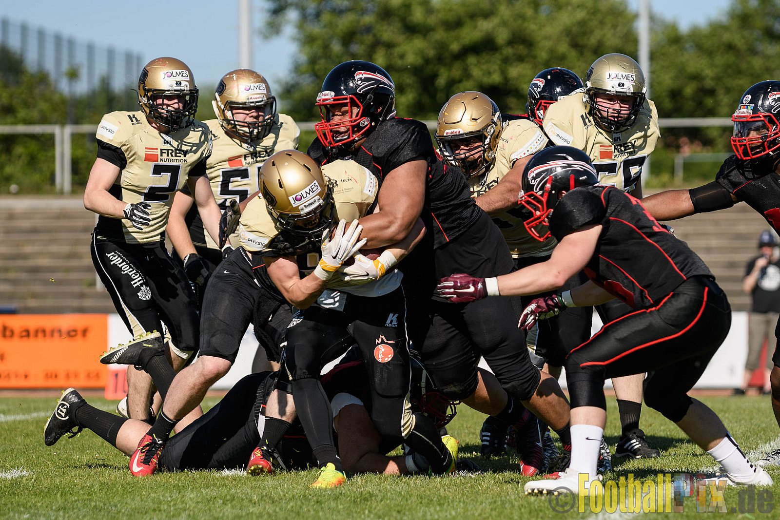 Düsseldorf Panther vs. Paderborn Dolphins - 27.05.2017 GFL2: Düsseldorf Panther vs. Paderborn Dolphins (16:0)