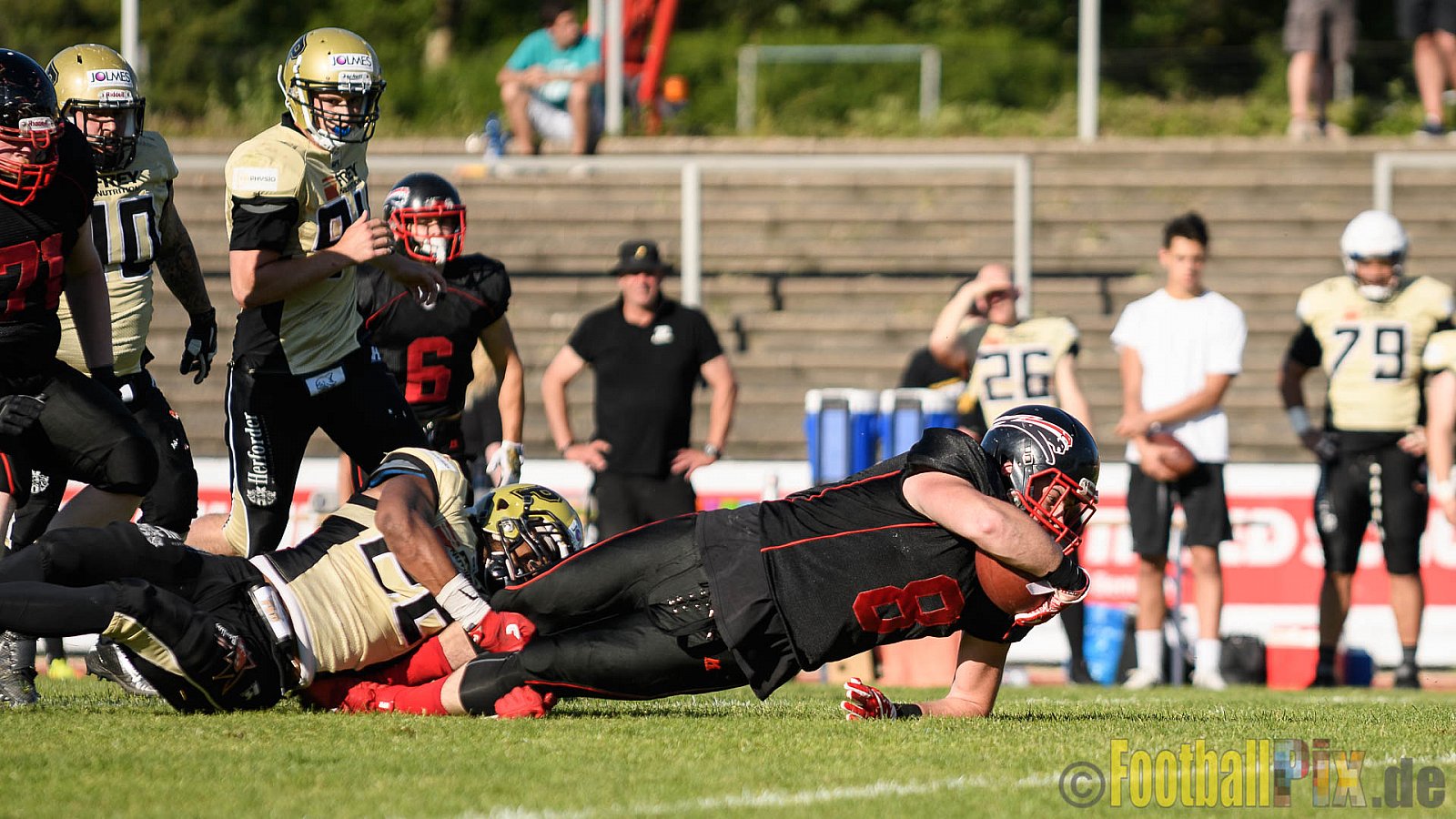 Düsseldorf Panther vs. Paderborn Dolphins - 27.05.2017 GFL2: Düsseldorf Panther vs. Paderborn Dolphins (16:0)
