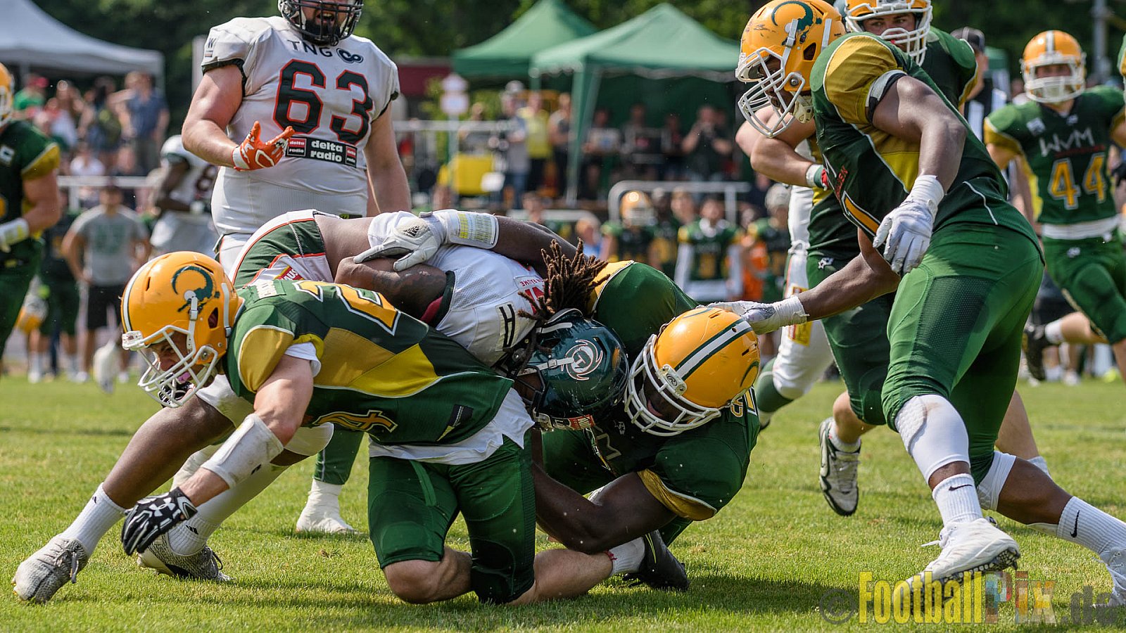 Cologne Crocodiles vs. Kiel Baltic Hurricanes - 29.05.2017 GFL Nord: Cologne Crocodiles vs. Kiel Baltic Hurricanes (41:65)