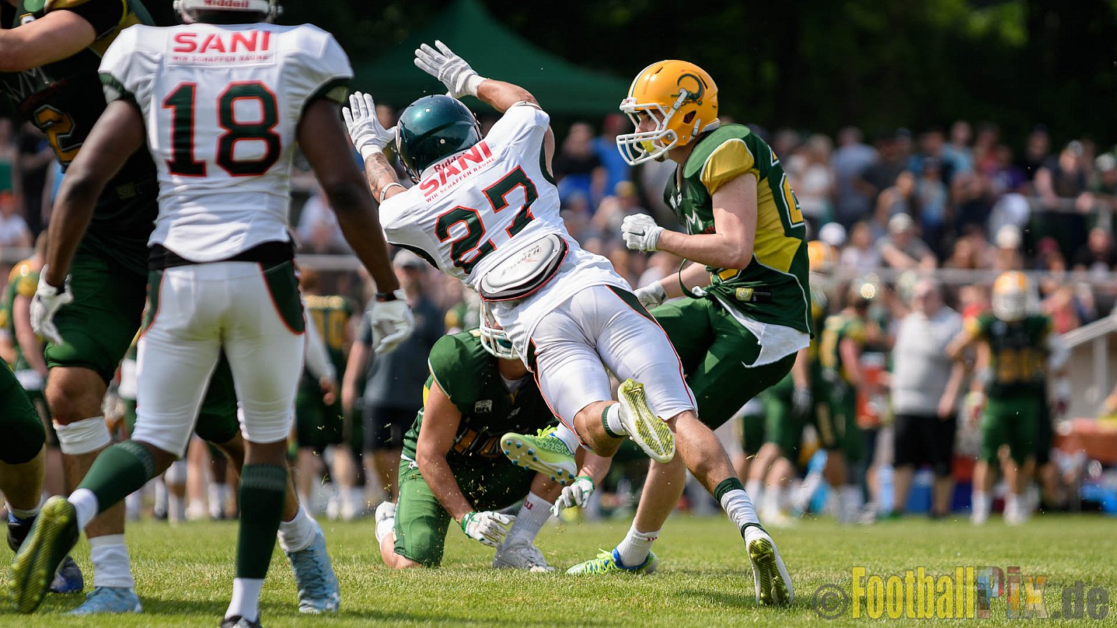 Cologne Crocodiles vs. Kiel Baltic Hurricanes - 29.05.2017 GFL Nord: Cologne Crocodiles vs. Kiel Baltic Hurricanes (41:65)