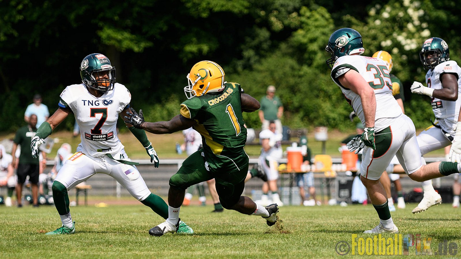 Cologne Crocodiles vs. Kiel Baltic Hurricanes - 29.05.2017 GFL Nord: Cologne Crocodiles vs. Kiel Baltic Hurricanes (41:65)