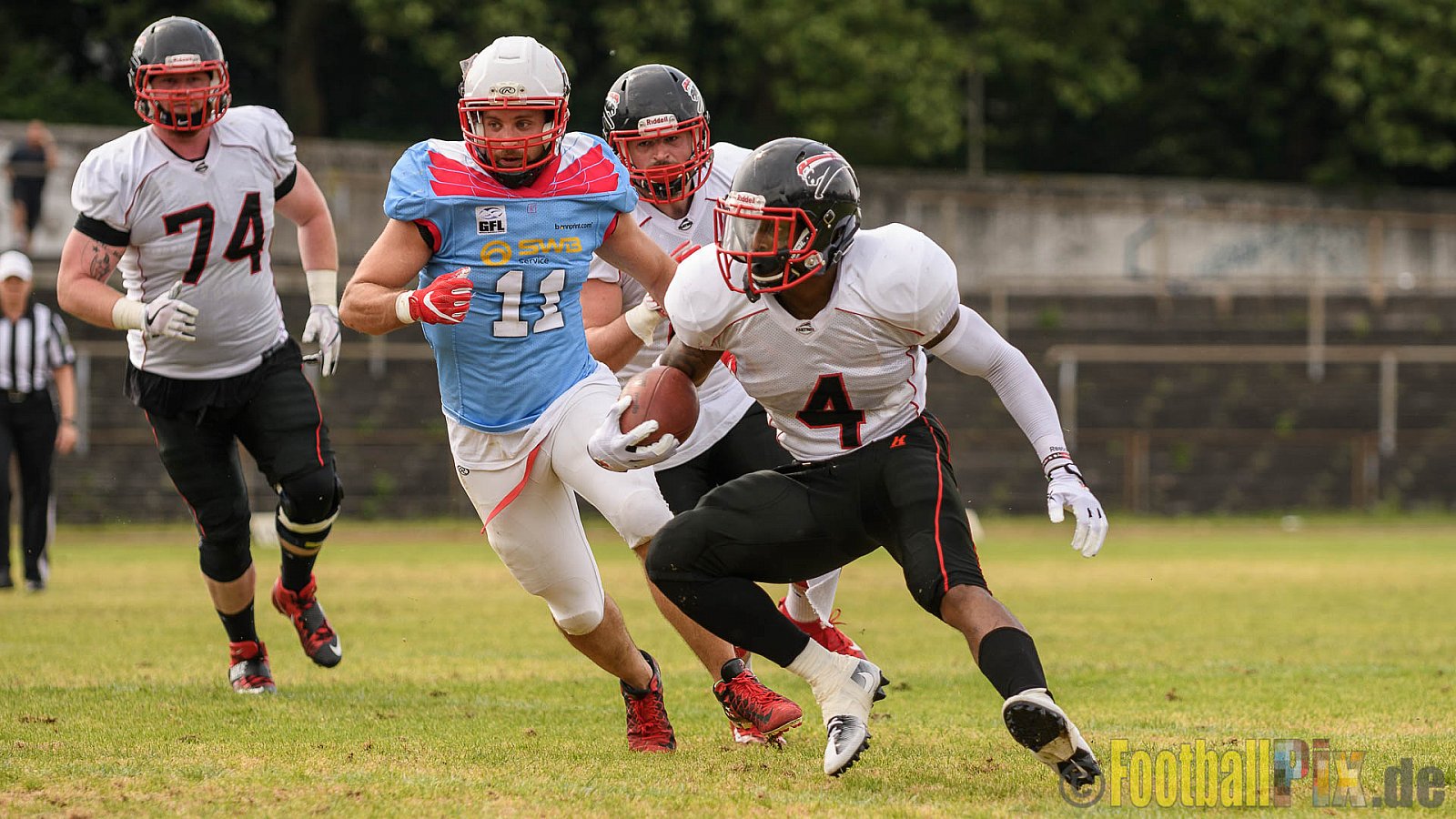 Bonn Gamecocks vs. Düsseldorf Panther - 03.06.2017 GFL2: Bonn Gamecocks vs. Düsseldorf Panther (21:49)