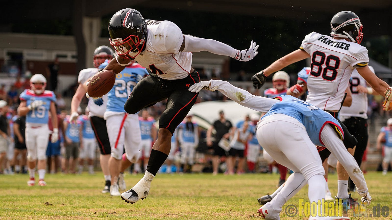 Bonn Gamecocks vs. Düsseldorf Panther - 03.06.2017 GFL2: Bonn Gamecocks vs. Düsseldorf Panther (21:49)