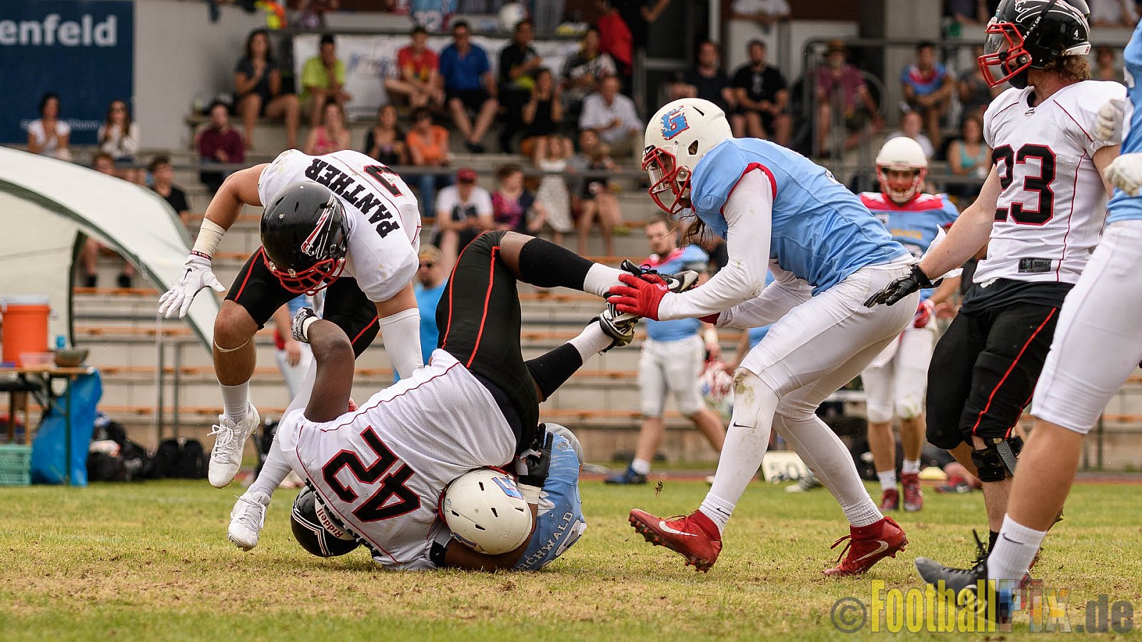 Bonn Gamecocks vs. Düsseldorf Panther - 03.06.2017 GFL2: Bonn Gamecocks vs. Düsseldorf Panther (21:49)