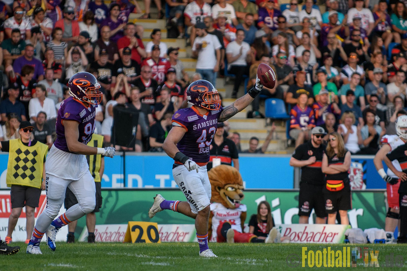 Frankfurt Universe vs. New Yorker Lions - 10.06.2017 BIG 6 Finale: Samsung Frankfurt Universe gegen New Yorker Lions (14:55)