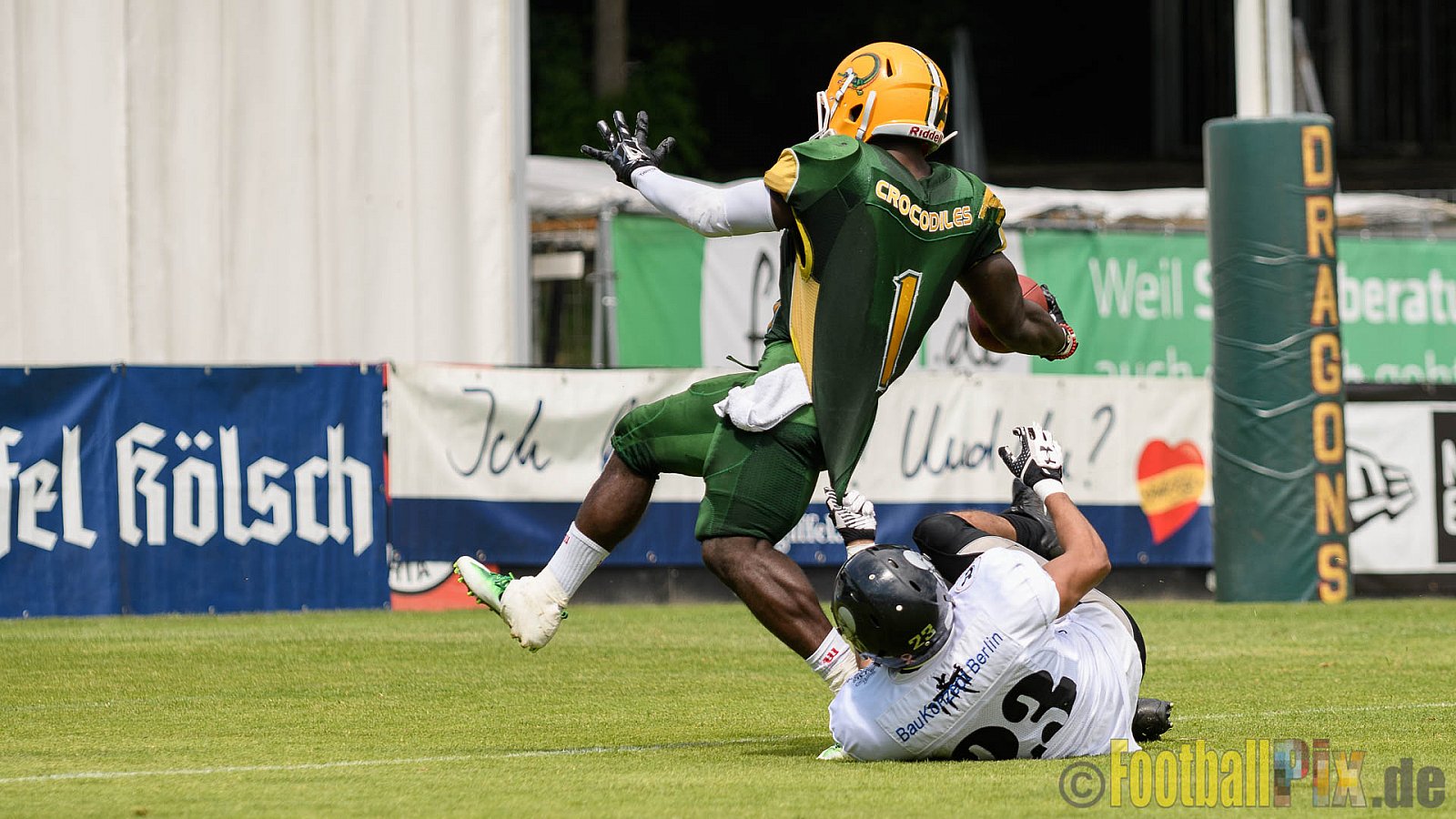 Cologne Crocodiles vs. Berlin Rebels - 11.06.2017 GFL Nord: Cologne Crocodiles vs. Berlin Rebels (34:29)