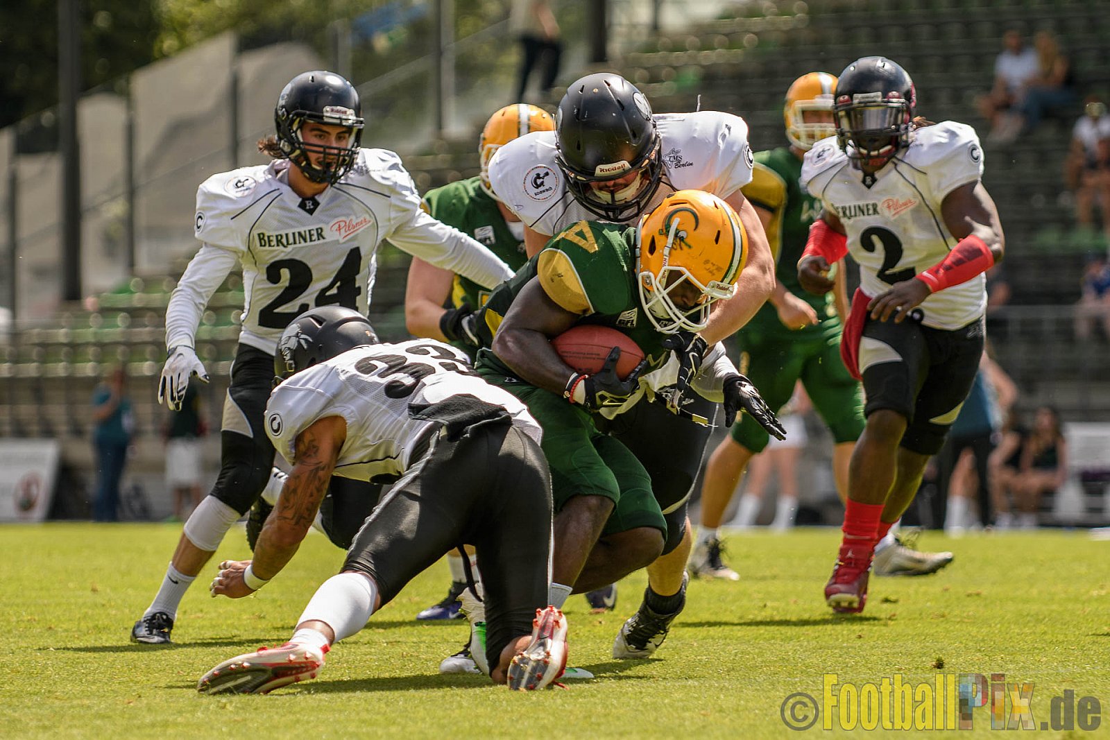 Cologne Crocodiles vs. Berlin Rebels - 11.06.2017 GFL Nord: Cologne Crocodiles vs. Berlin Rebels (34:29)