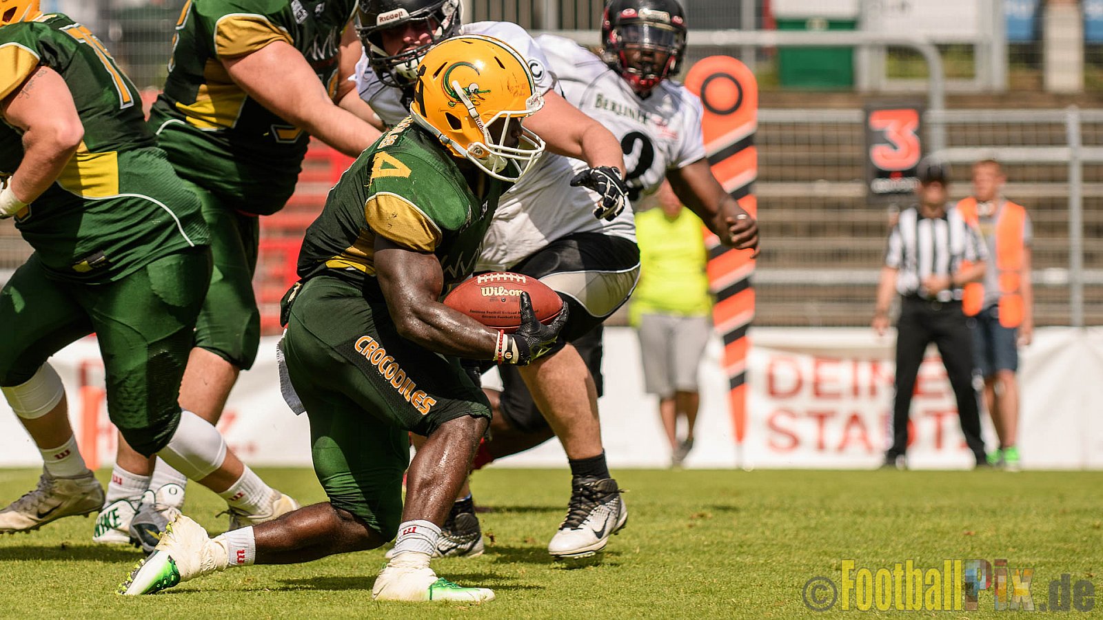 Cologne Crocodiles vs. Berlin Rebels - 11.06.2017 GFL Nord: Cologne Crocodiles vs. Berlin Rebels (34:29)