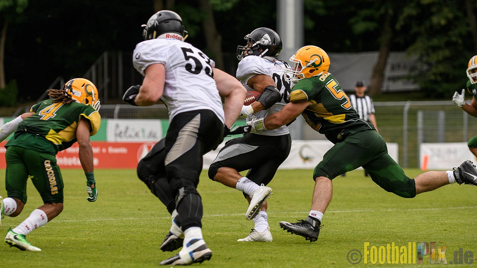 Cologne Crocodiles vs. Berlin Rebels - 11.06.2017 GFL Nord: Cologne Crocodiles vs. Berlin Rebels (34:29)