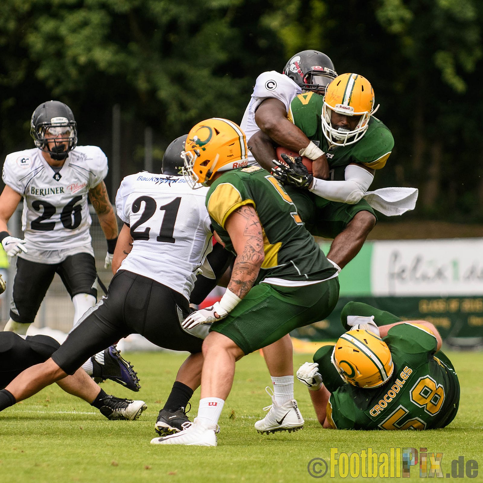 Cologne Crocodiles vs. Berlin Rebels - 11.06.2017 GFL Nord: Cologne Crocodiles vs. Berlin Rebels (34:29)