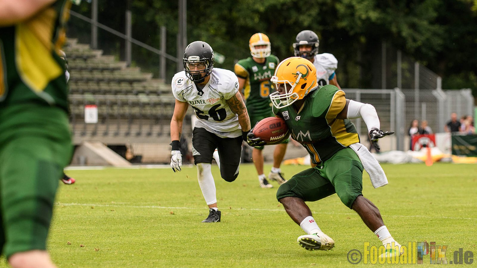 Cologne Crocodiles vs. Berlin Rebels - 11.06.2017 GFL Nord: Cologne Crocodiles vs. Berlin Rebels (34:29)
