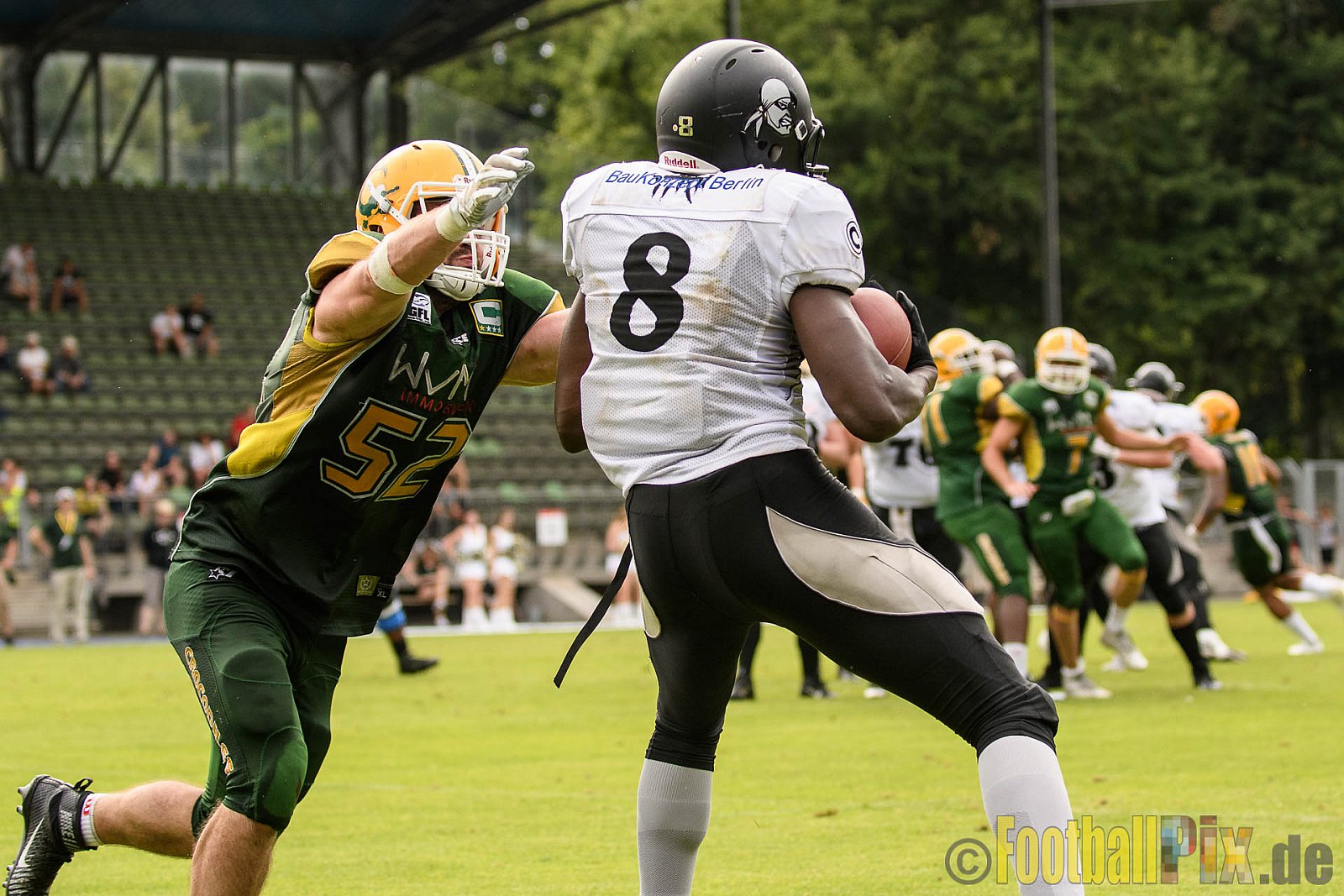 Cologne Crocodiles vs. Berlin Rebels - 11.06.2017 GFL Nord: Cologne Crocodiles vs. Berlin Rebels (34:29)