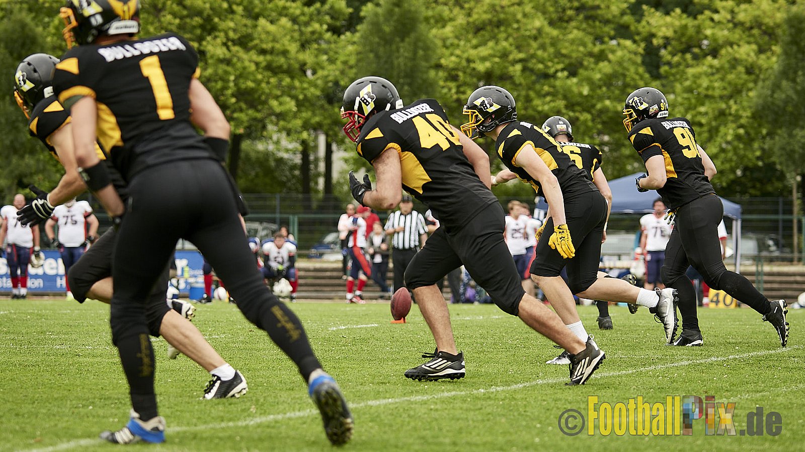 Düsseldorf Bulldozer vs. Kreis Heinsberg Bisons - 17.06.2017 LL NRW: Düsseldorf Bulldozer vs. Kreis Heinsberg Bisons (63:28)