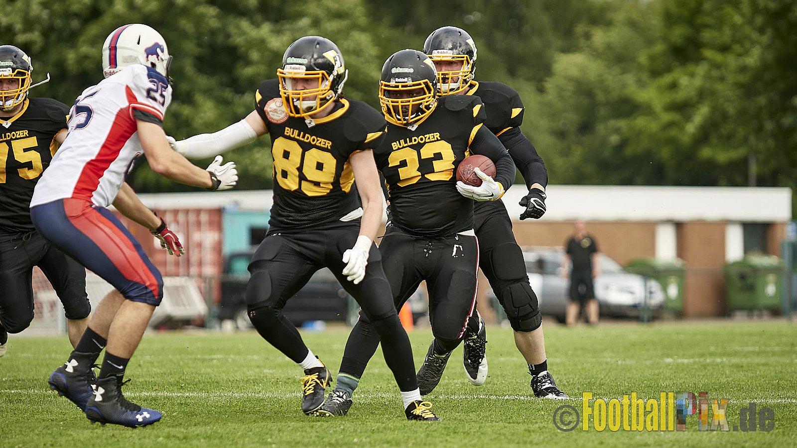 Düsseldorf Bulldozer vs. Kreis Heinsberg Bisons - 17.06.2017 LL NRW: Düsseldorf Bulldozer vs. Kreis Heinsberg Bisons (63:28)