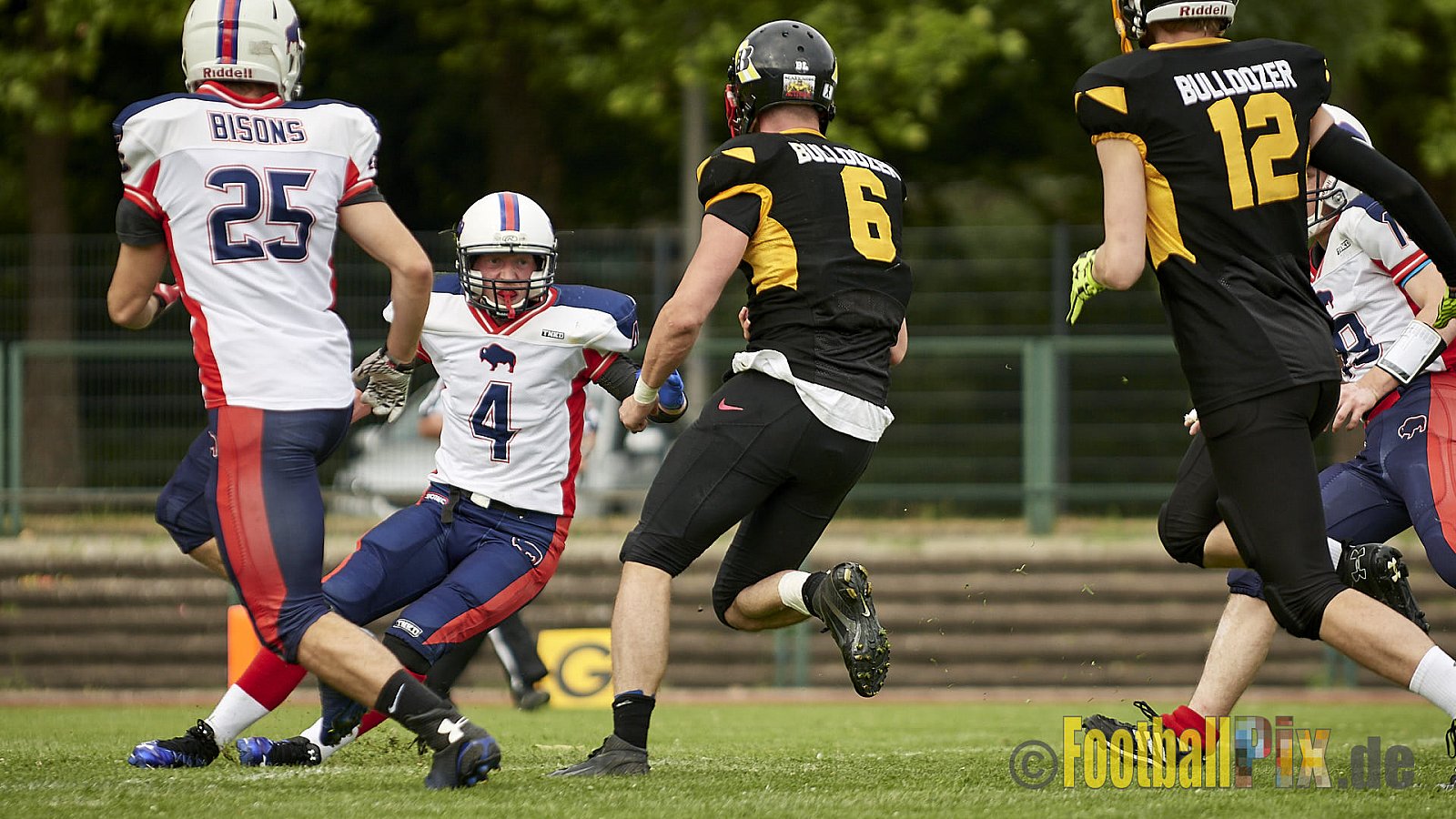Düsseldorf Bulldozer vs. Kreis Heinsberg Bisons - 17.06.2017 LL NRW: Düsseldorf Bulldozer vs. Kreis Heinsberg Bisons (63:28)