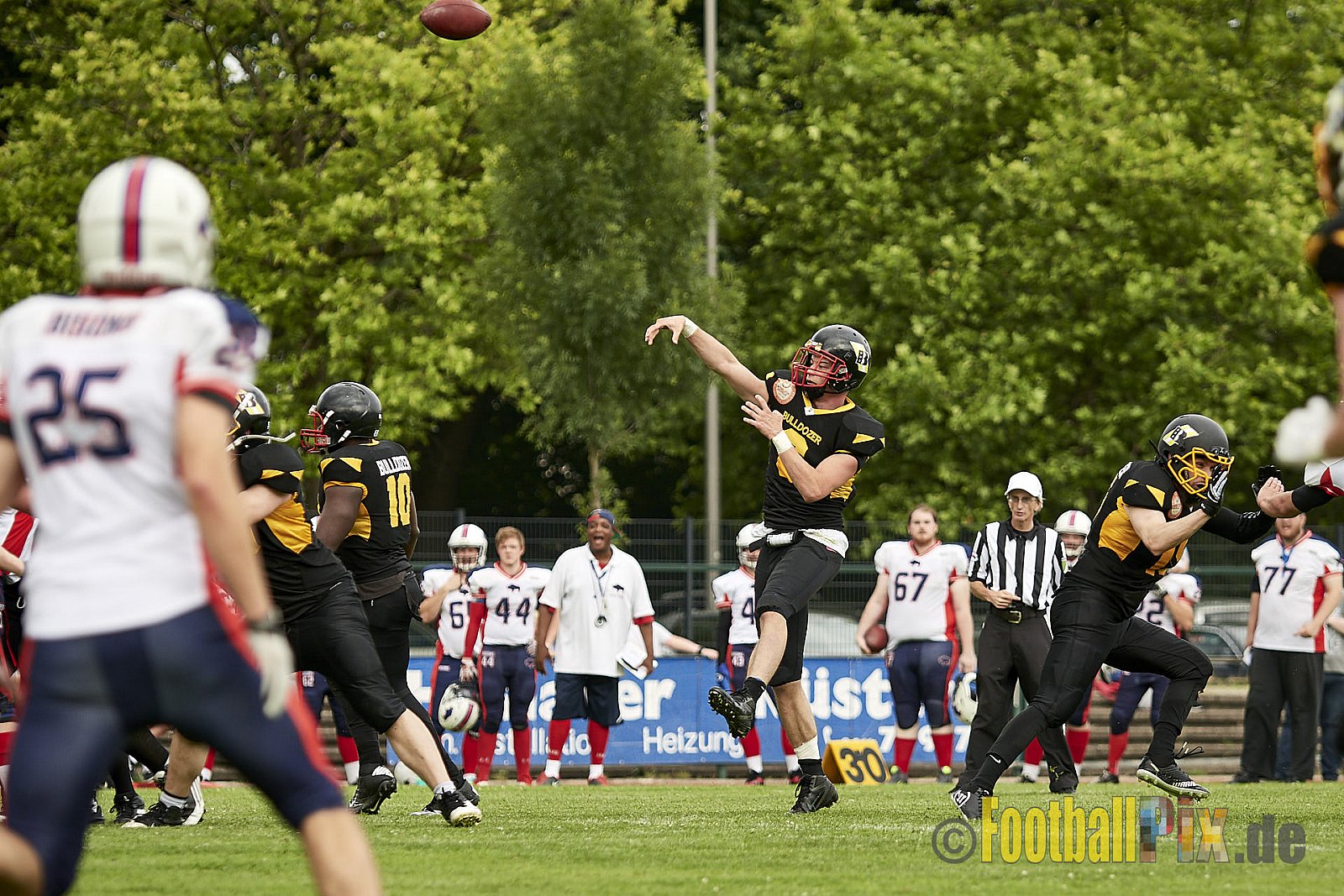 Düsseldorf Bulldozer vs. Kreis Heinsberg Bisons - 17.06.2017 LL NRW: Düsseldorf Bulldozer vs. Kreis Heinsberg Bisons (63:28)