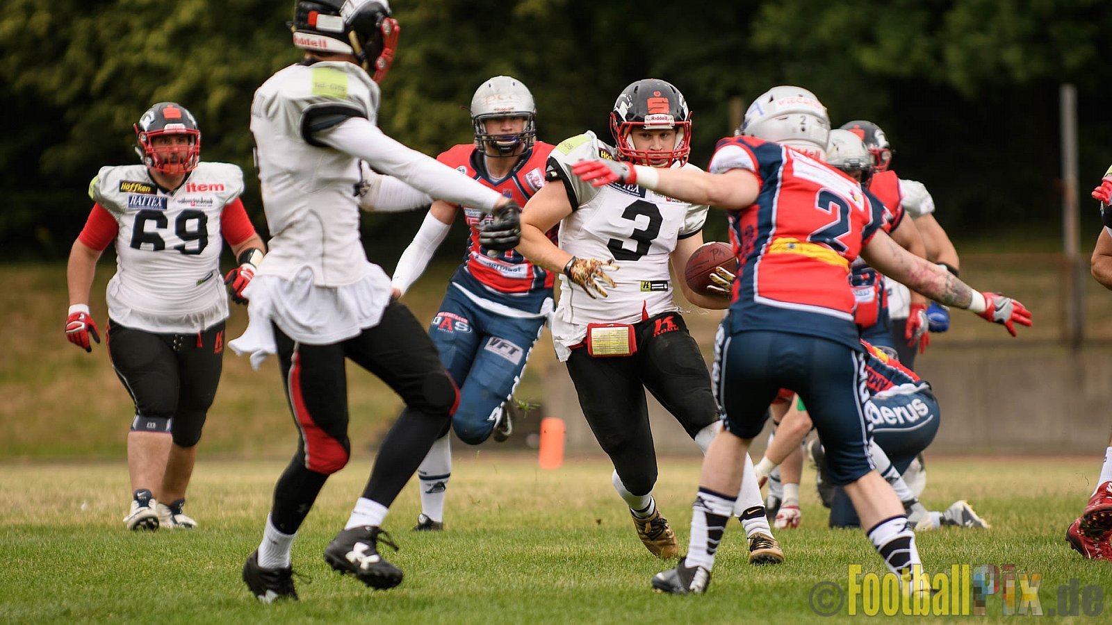 Remscheid Amboss vs. Solingen Paladins - 25.06.2017 RL NRW: Remscheid Amboss vs. Solingen Paladins (21:49)