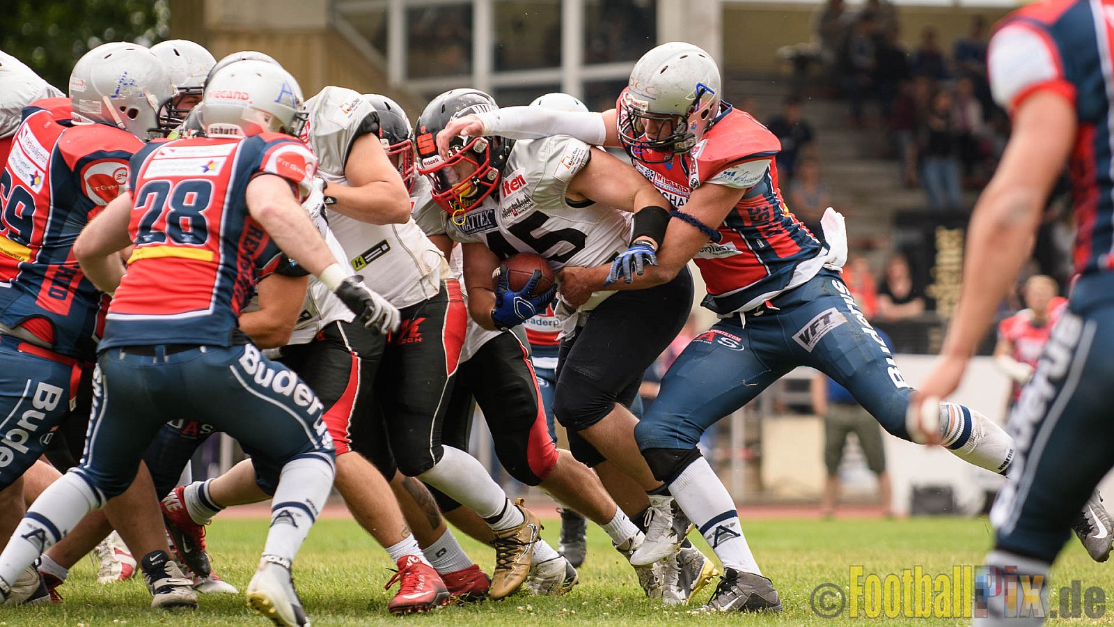 Remscheid Amboss vs. Solingen Paladins - 25.06.2017 RL NRW: Remscheid Amboss vs. Solingen Paladins (21:49)