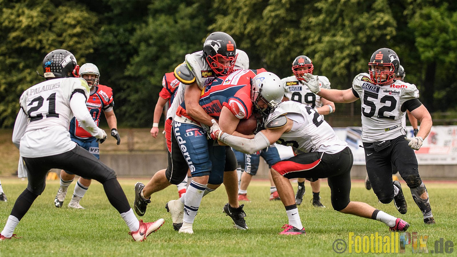Remscheid Amboss vs. Solingen Paladins - 25.06.2017 RL NRW: Remscheid Amboss vs. Solingen Paladins (21:49)