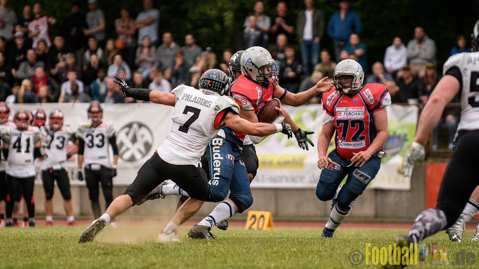 Remscheid Amboss vs. Solingen Paladins - 25.06.2017 RL NRW: Remscheid Amboss vs. Solingen Paladins (21:49)