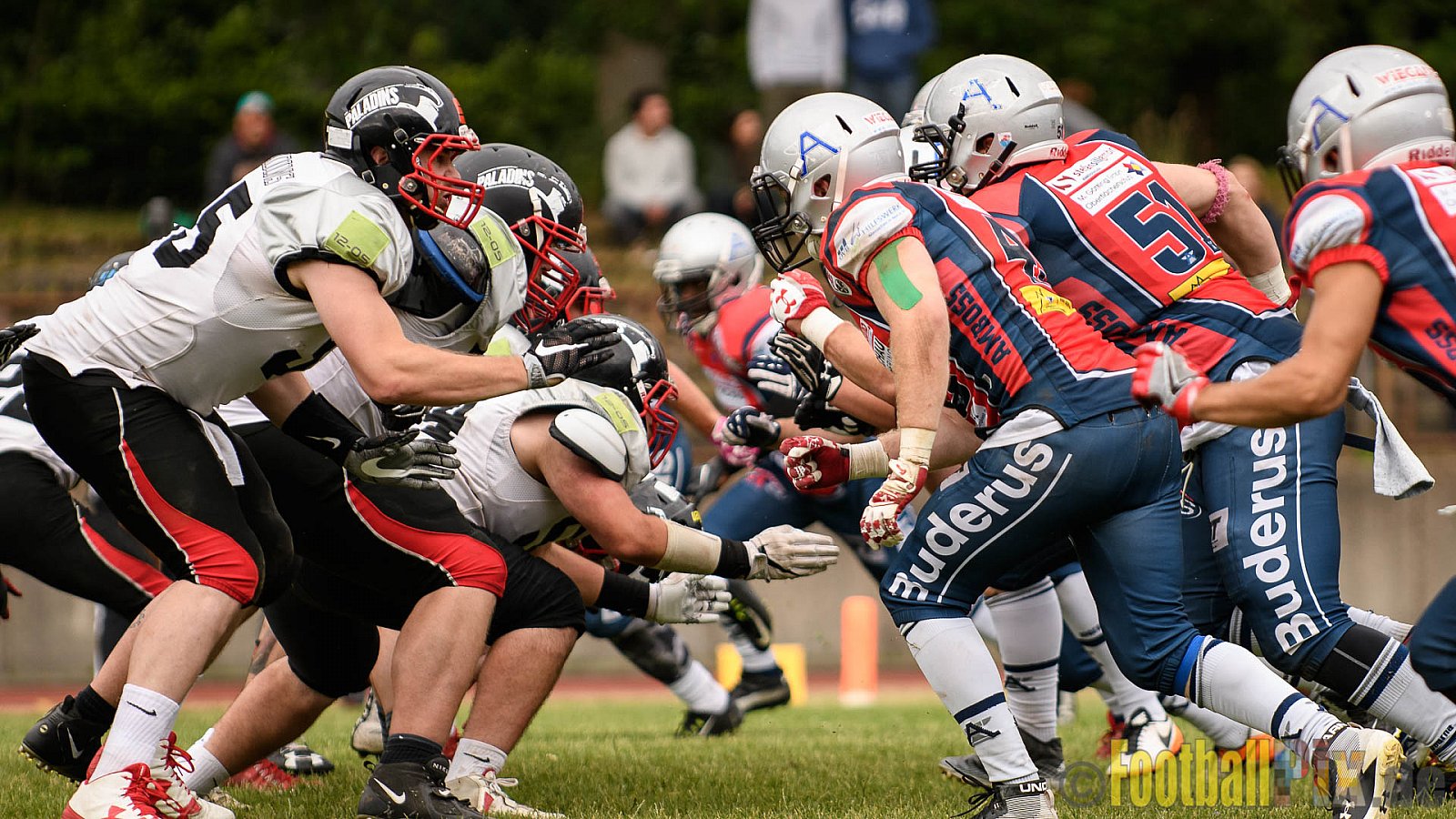 Remscheid Amboss vs. Solingen Paladins - 25.06.2017 RL NRW: Remscheid Amboss vs. Solingen Paladins (21:49)