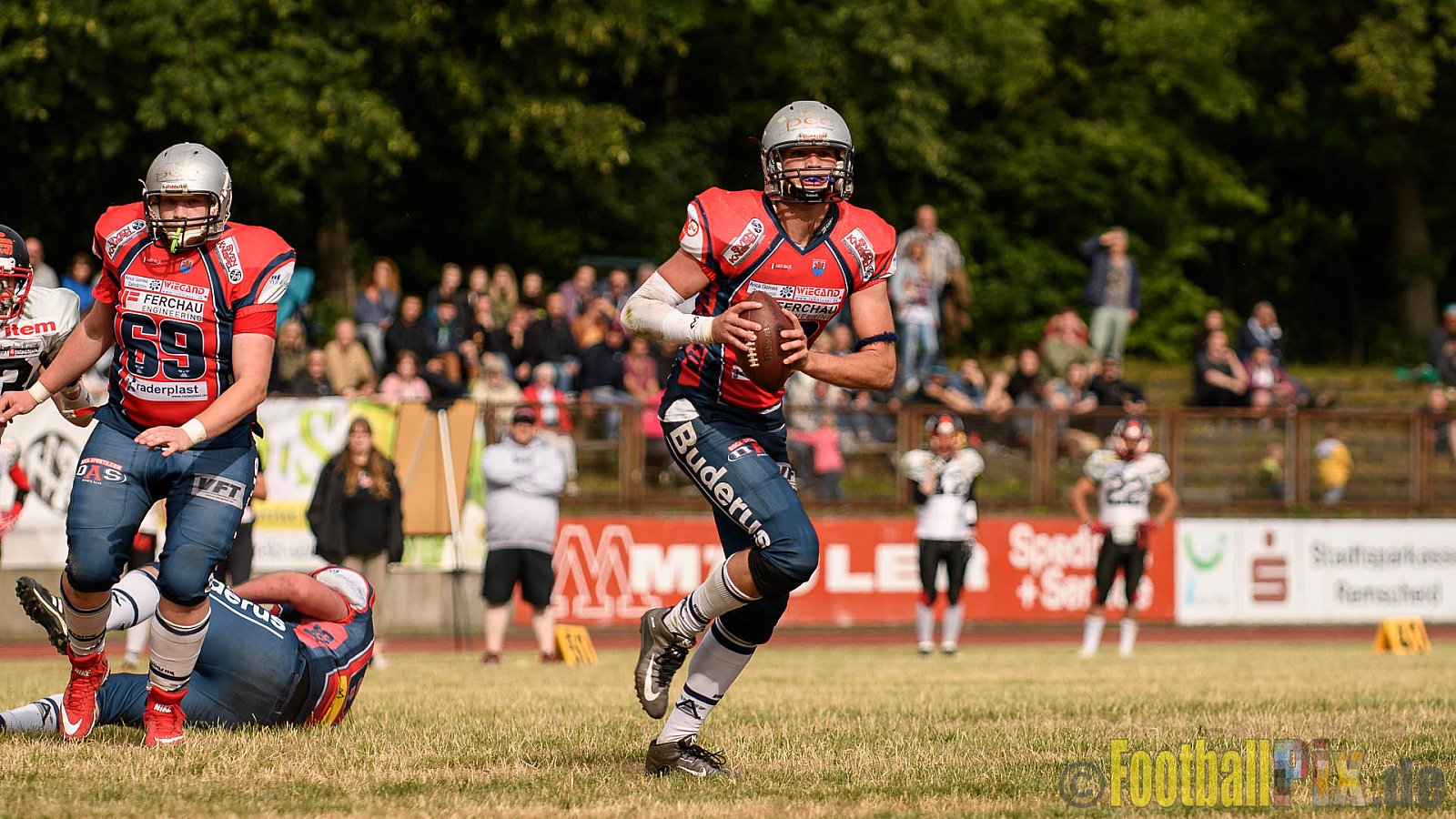 Remscheid Amboss vs. Solingen Paladins - 25.06.2017 RL NRW: Remscheid Amboss vs. Solingen Paladins (21:49)
