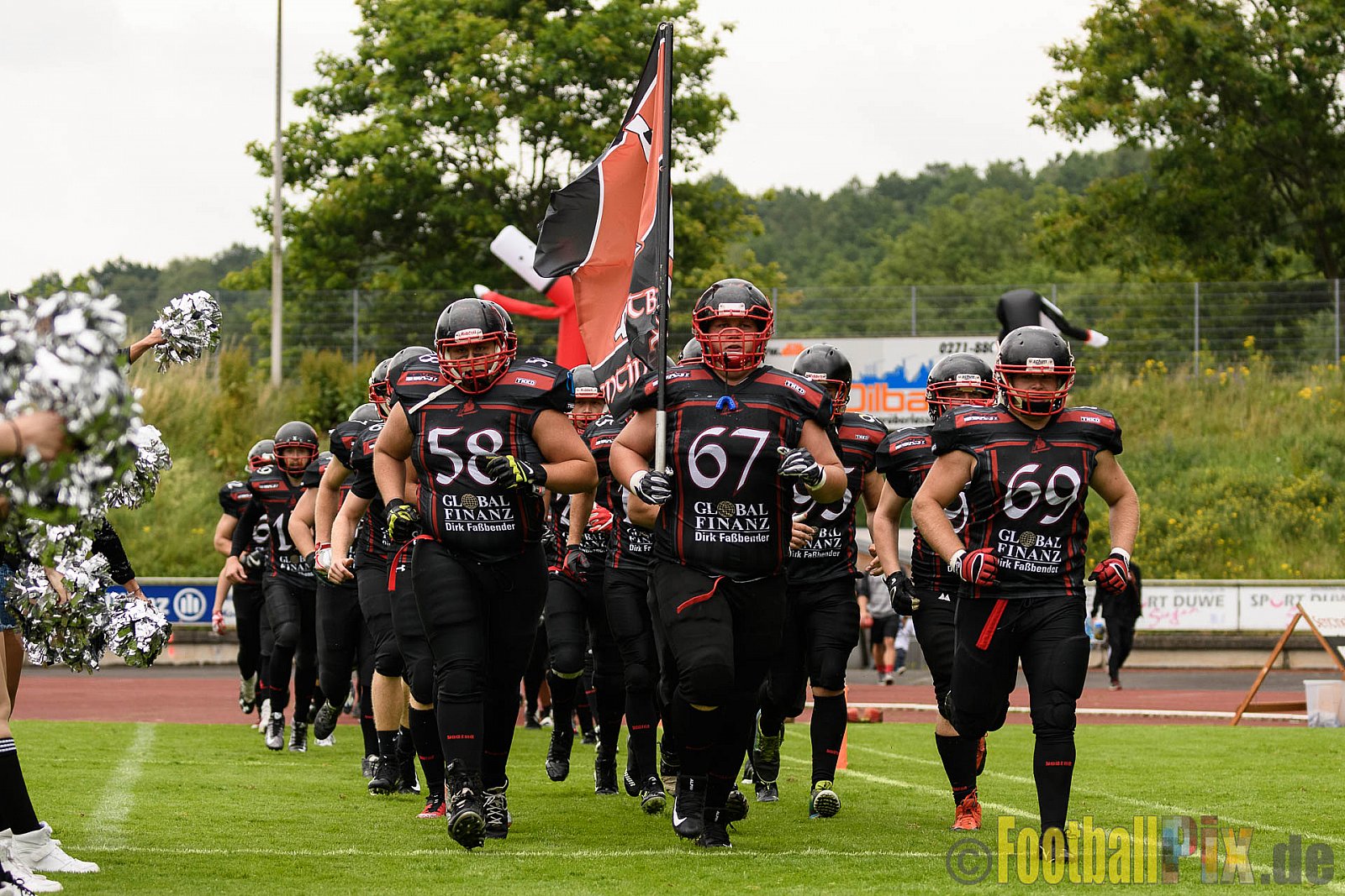 Siegen Sentinels vs. Schiefbahn Riders - 02.07.2017 VL NRW: Siegen Sentinels vs. Schiefbahn Riders (54:33)