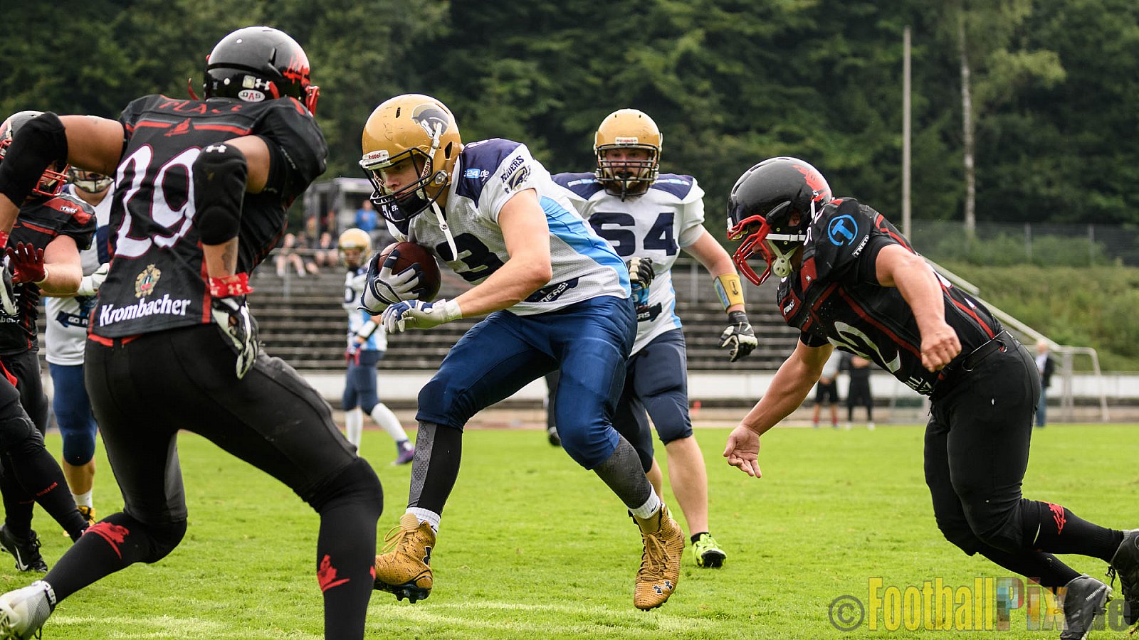 Siegen Sentinels vs. Schiefbahn Riders - 02.07.2017 VL NRW: Siegen Sentinels vs. Schiefbahn Riders (54:33)