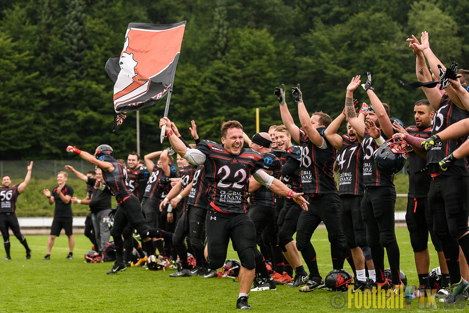 Siegen Sentinels vs. Schiefbahn Riders - 02.07.2017 VL NRW: Siegen Sentinels vs. Schiefbahn Riders (54:33)