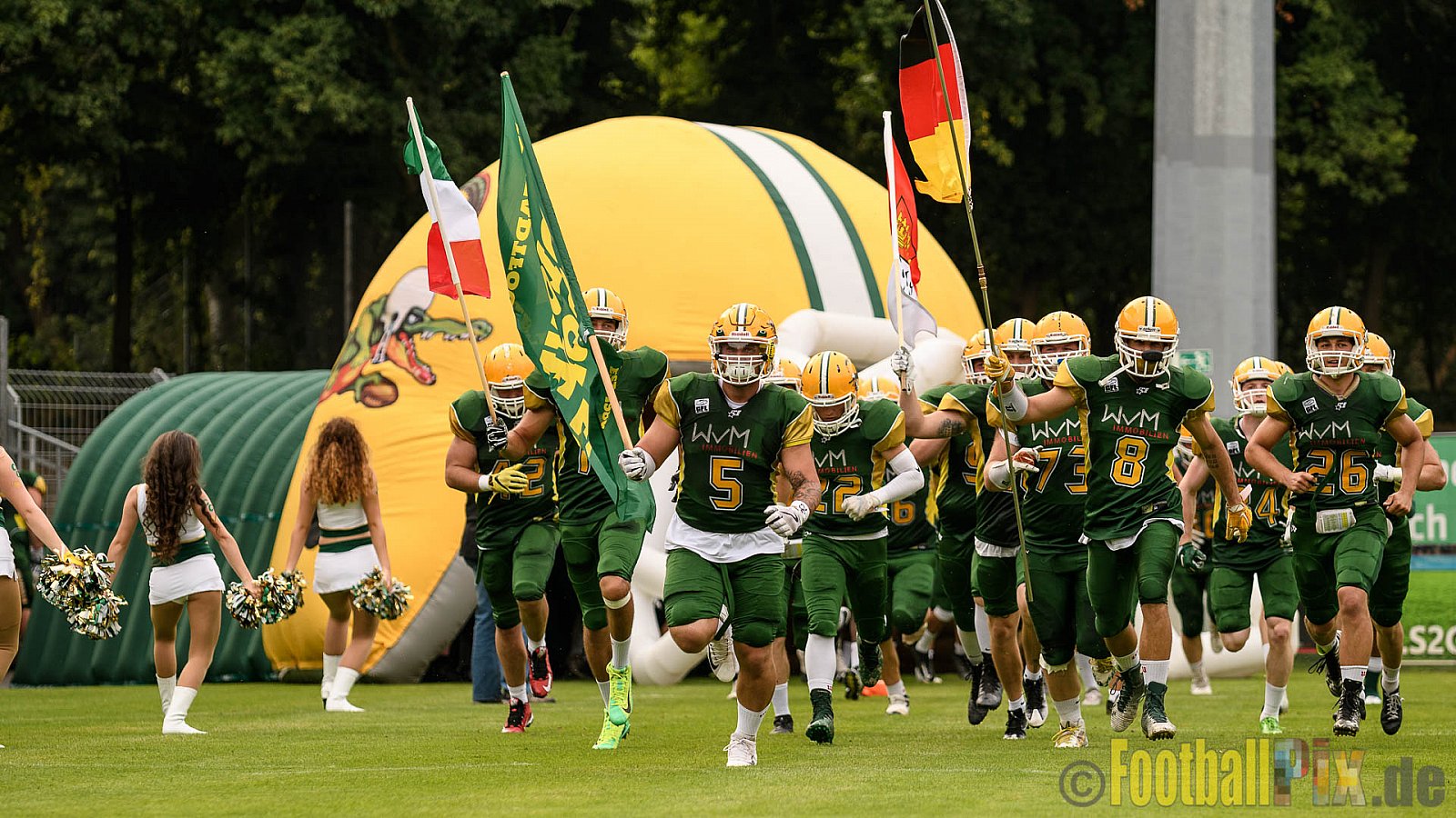 Cologne Crocodiles vs. Hamburg Huskies - 09.07.2017 GFL Nord: Cologne Crocodiles vs. Hamburg Huskies (51:16)