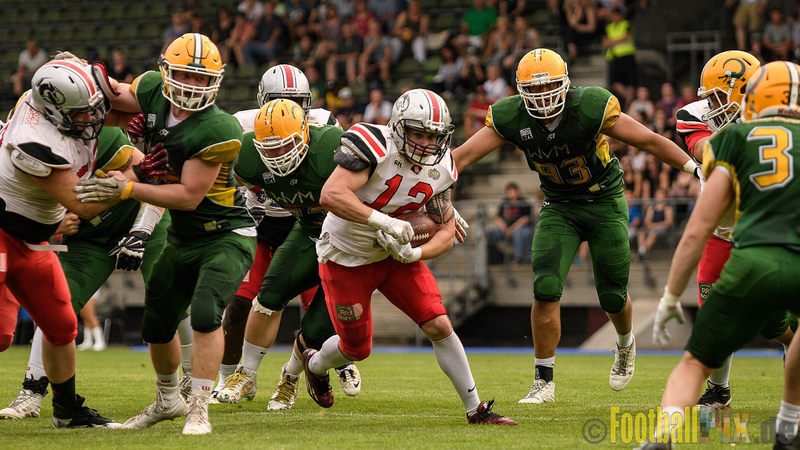 Cologne Crocodiles vs. Hamburg Huskies - 09.07.2017 GFL Nord: Cologne Crocodiles vs. Hamburg Huskies (51:16)
