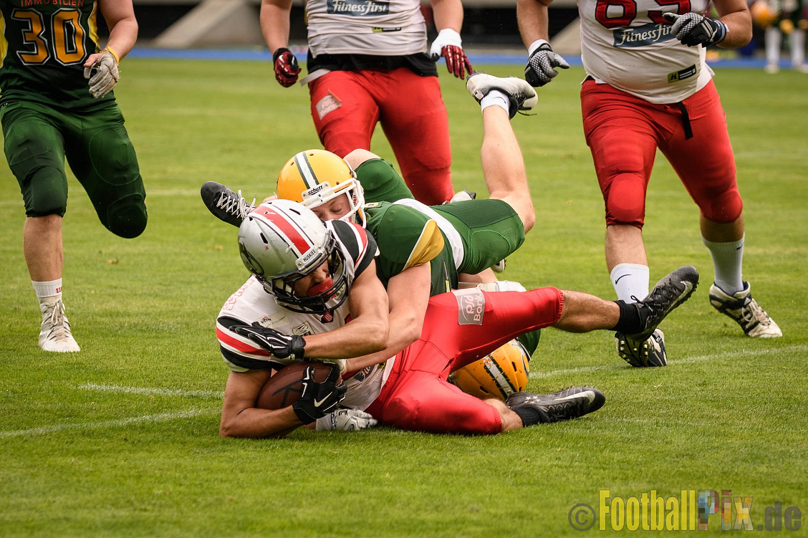 Cologne Crocodiles vs. Hamburg Huskies - 09.07.2017 GFL Nord: Cologne Crocodiles vs. Hamburg Huskies (51:16)
