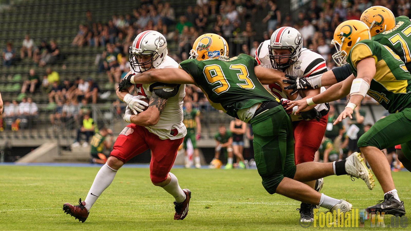 Cologne Crocodiles vs. Hamburg Huskies - 09.07.2017 GFL Nord: Cologne Crocodiles vs. Hamburg Huskies (51:16)