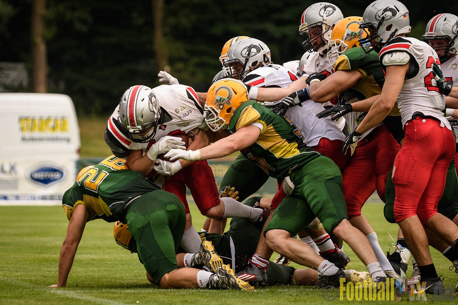 Cologne Crocodiles vs. Hamburg Huskies - 09.07.2017 GFL Nord: Cologne Crocodiles vs. Hamburg Huskies (51:16)