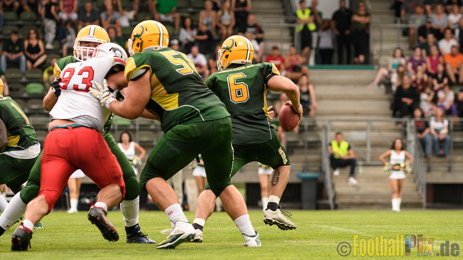 Cologne Crocodiles vs. Hamburg Huskies - 09.07.2017 GFL Nord: Cologne Crocodiles vs. Hamburg Huskies (51:16)