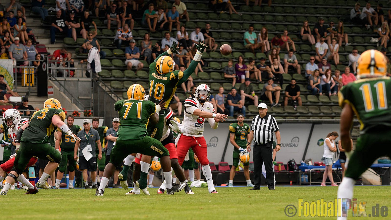 Cologne Crocodiles vs. Hamburg Huskies - 09.07.2017 GFL Nord: Cologne Crocodiles vs. Hamburg Huskies (51:16)