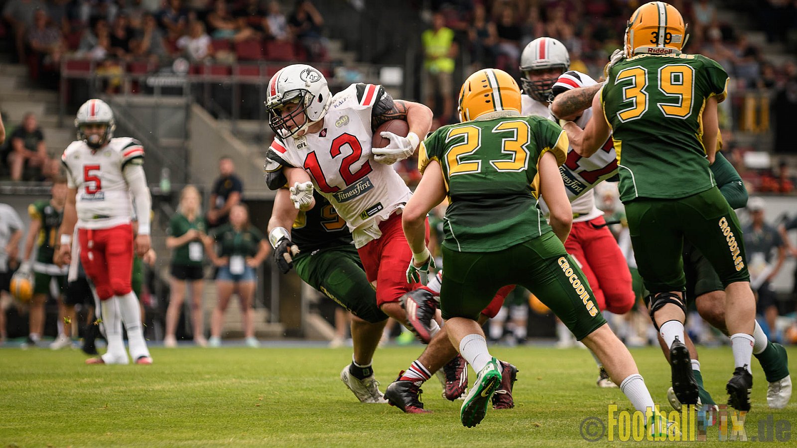 Cologne Crocodiles vs. Hamburg Huskies - 09.07.2017 GFL Nord: Cologne Crocodiles vs. Hamburg Huskies (51:16)