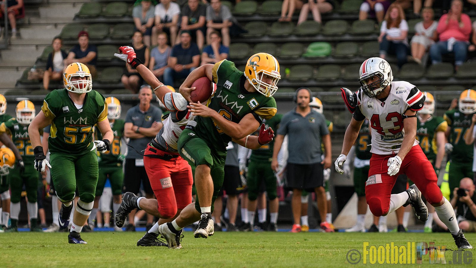 Cologne Crocodiles vs. Hamburg Huskies - 09.07.2017 GFL Nord: Cologne Crocodiles vs. Hamburg Huskies (51:16)