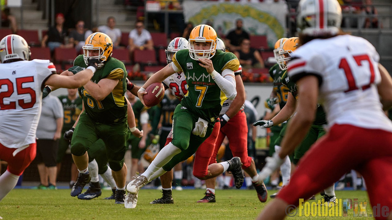 Cologne Crocodiles vs. Hamburg Huskies - 09.07.2017 GFL Nord: Cologne Crocodiles vs. Hamburg Huskies (51:16)