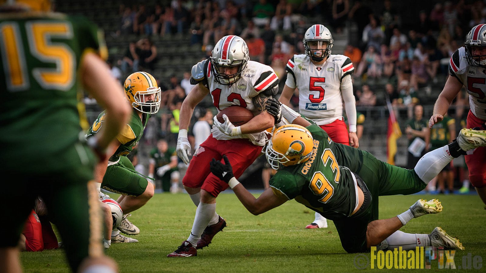 Cologne Crocodiles vs. Hamburg Huskies - 09.07.2017 GFL Nord: Cologne Crocodiles vs. Hamburg Huskies (51:16)