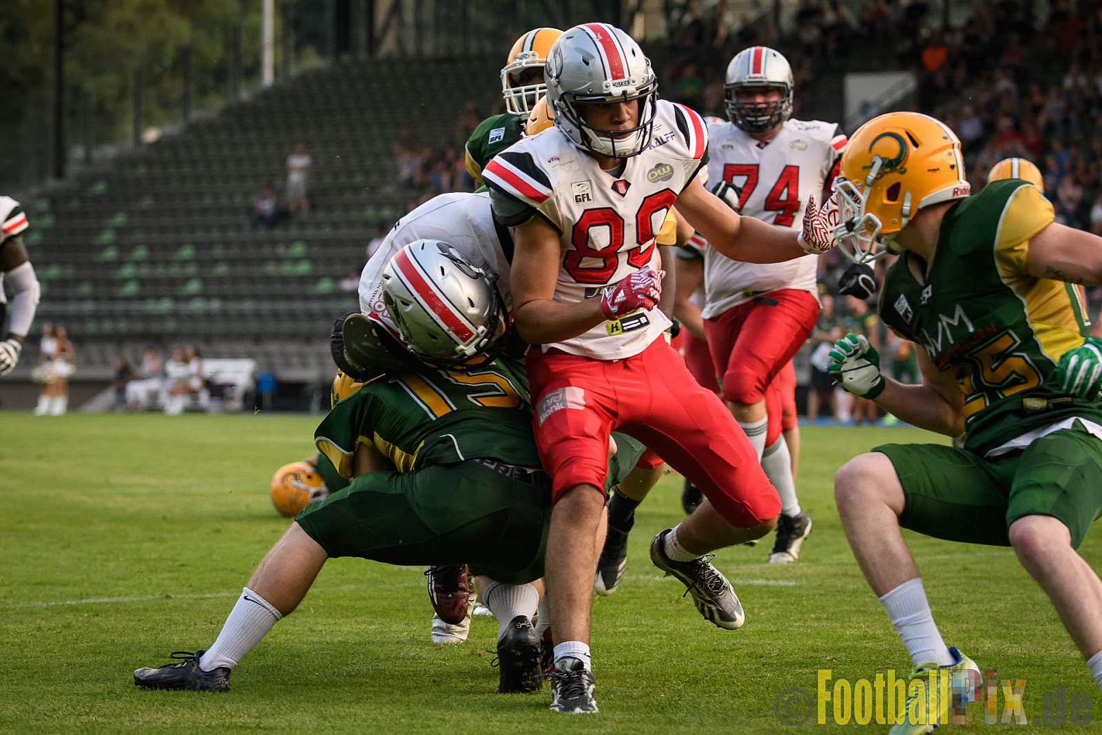 Cologne Crocodiles vs. Hamburg Huskies - 09.07.2017 GFL Nord: Cologne Crocodiles vs. Hamburg Huskies (51:16)