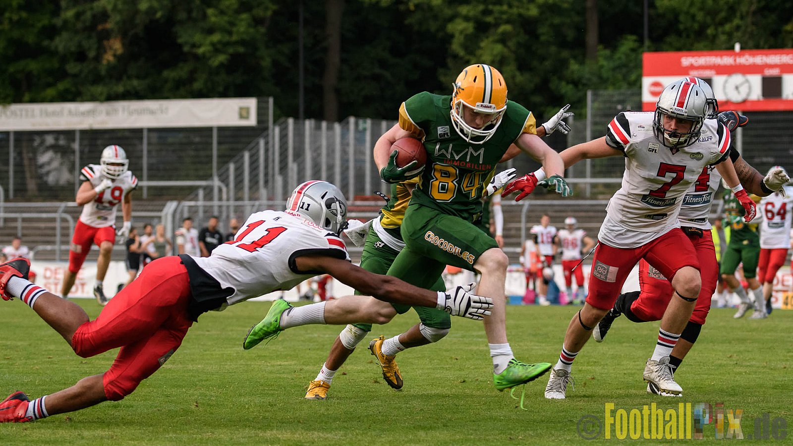Cologne Crocodiles vs. Hamburg Huskies - 09.07.2017 GFL Nord: Cologne Crocodiles vs. Hamburg Huskies (51:16)