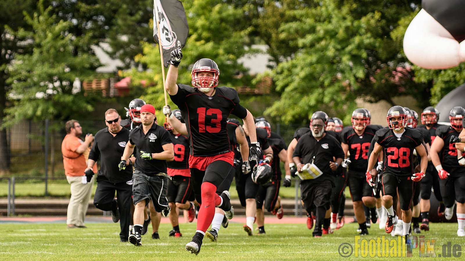 Düsseldorf Panther vs. Potsdam Royals - 29.07.2017 GFL2: Düsseldorf Panther vs. Potsdam Royals (7:30)