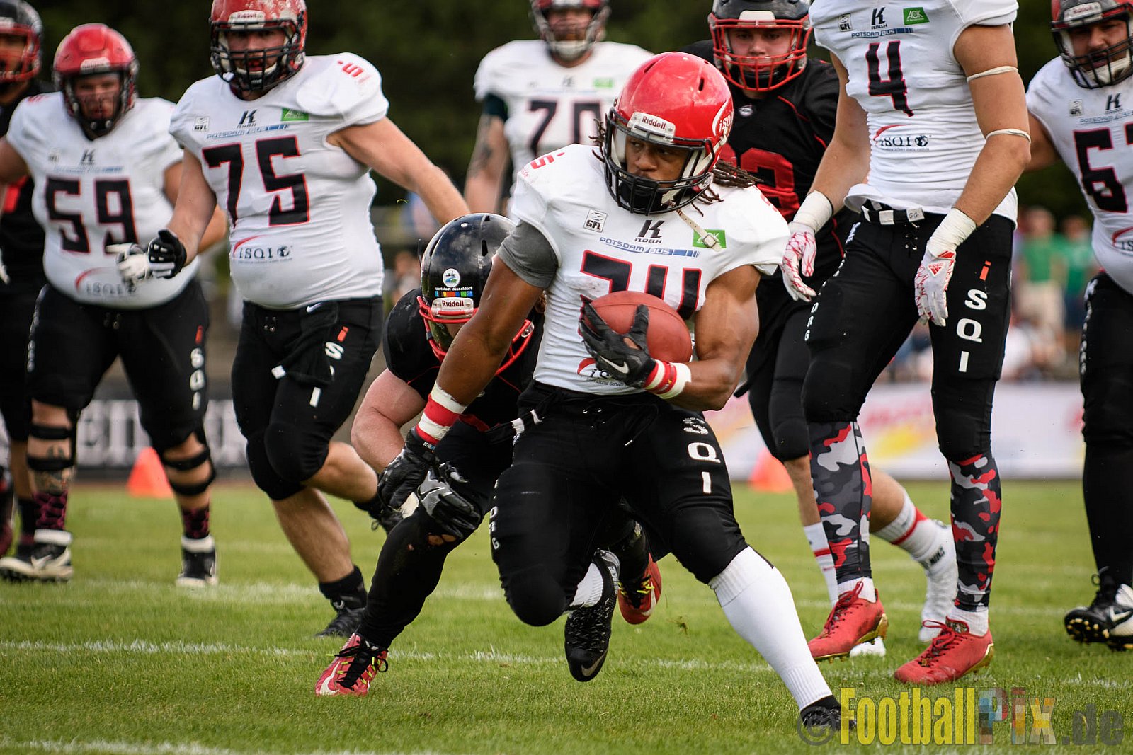 Düsseldorf Panther vs. Potsdam Royals - 29.07.2017 GFL2: Düsseldorf Panther vs. Potsdam Royals (7:30)