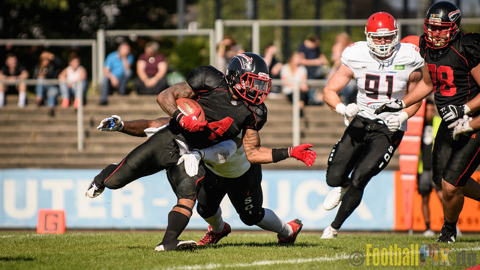 Düsseldorf Panther vs. Potsdam Royals - 29.07.2017 GFL2: Düsseldorf Panther vs. Potsdam Royals (7:30)
