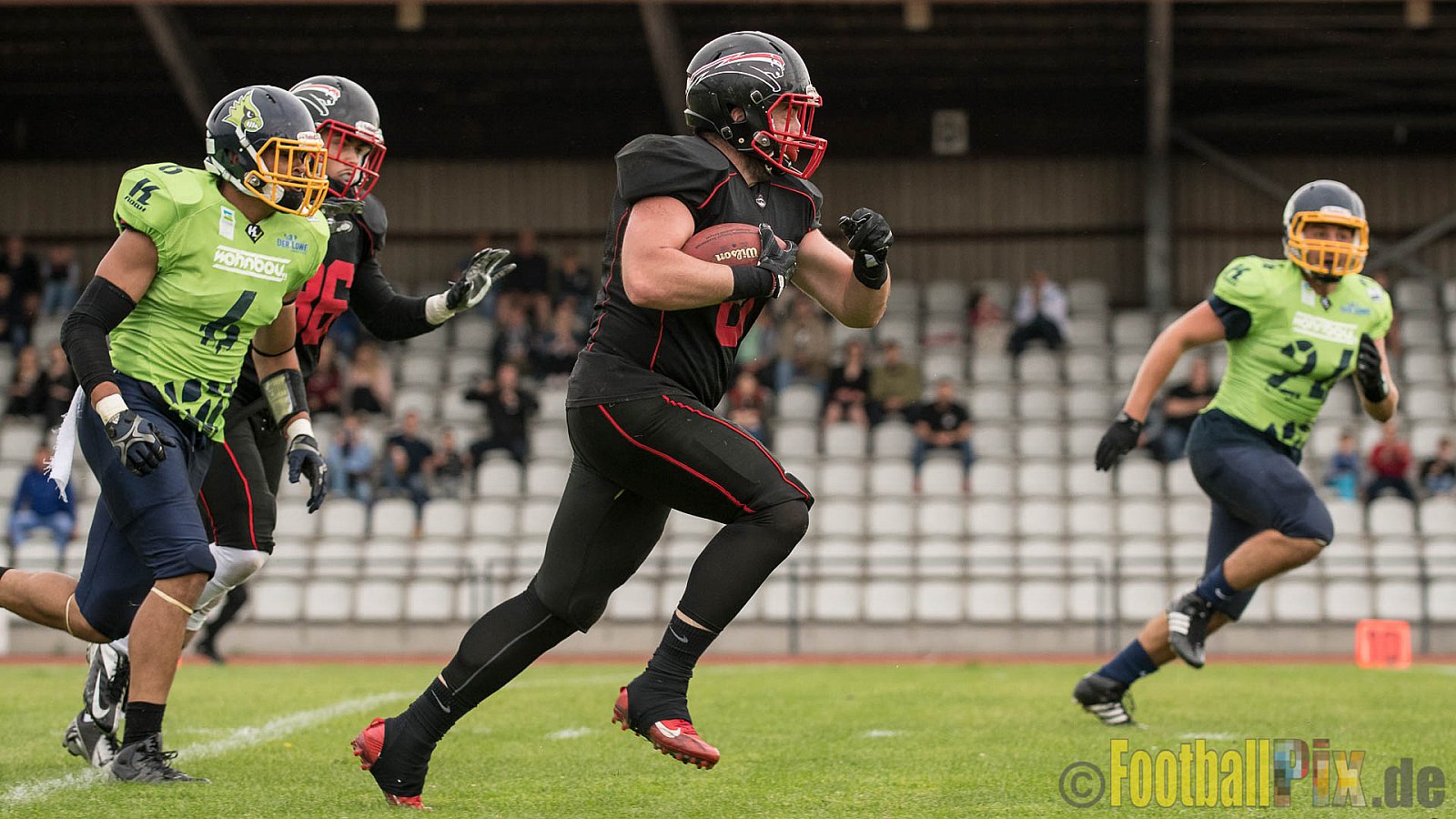 Düsseldorf Panther vs. Essen Assindia Cardinals - 05.08.2017 GFL2: Düsseldorf Panther vs. Essen Assindia Cardinals (47:7) 