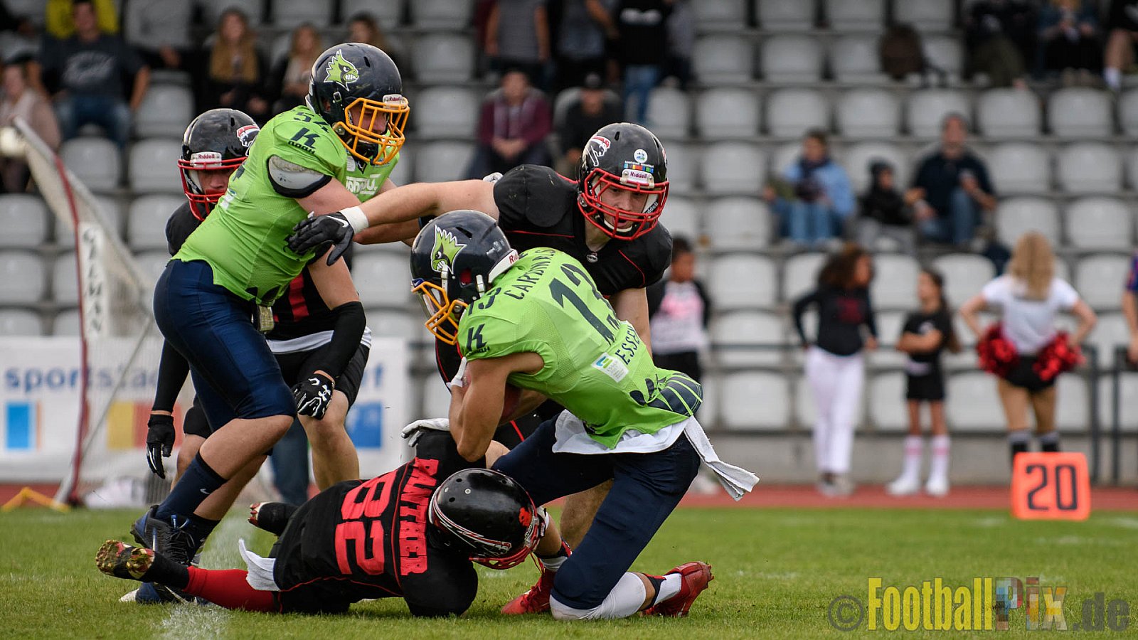 Düsseldorf Panther vs. Essen Assindia Cardinals - 05.08.2017 GFL2: Düsseldorf Panther vs. Essen Assindia Cardinals (47:7) 