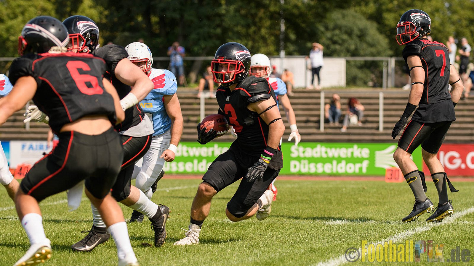 Düsseldorf Panther vs. Bonn Gamecocks - 27.08.2017 GFL2: Düsseldorf Panther vs. Bonn Gamecocks (58:12)