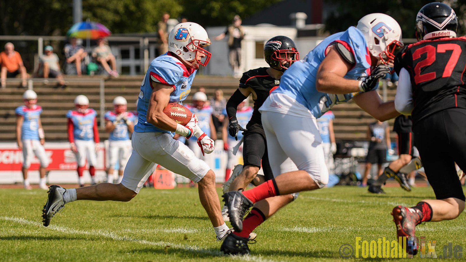 Düsseldorf Panther vs. Bonn Gamecocks - 27.08.2017 GFL2: Düsseldorf Panther vs. Bonn Gamecocks (58:12)