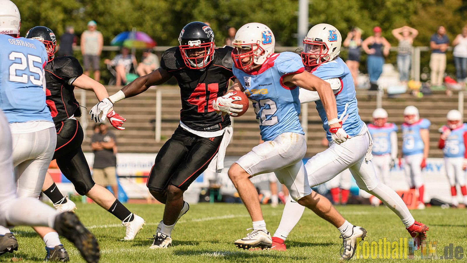 Düsseldorf Panther vs. Bonn Gamecocks - 27.08.2017 GFL2: Düsseldorf Panther vs. Bonn Gamecocks (58:12)